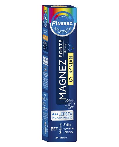 Plusssz Magnez Forte Cytrynian 375 mg, 24 tabl....