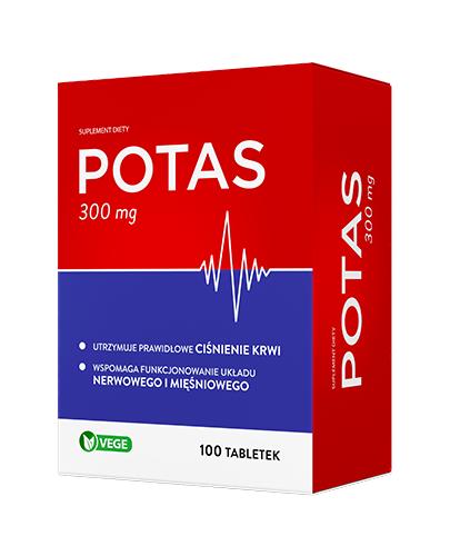 Potas, 100 tabletek