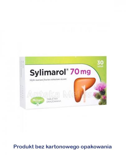 SYLIMAROL 70 mg, 30 tabl. Na wątrobę - cena, opinie, właściwości 