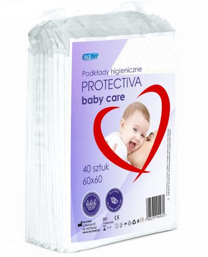 Protectiva Baby Care Podkłady higieniczne 60 x 60, 40 sztuk