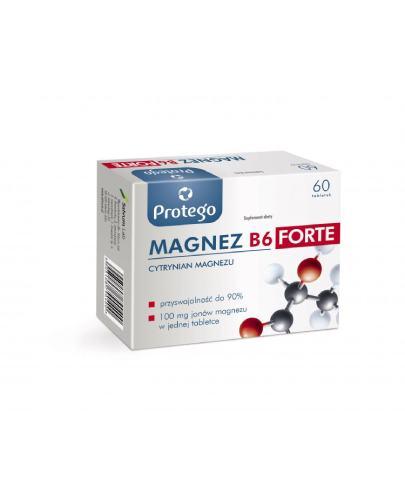 Protego Magnez B6 Forte, 60 tabletek