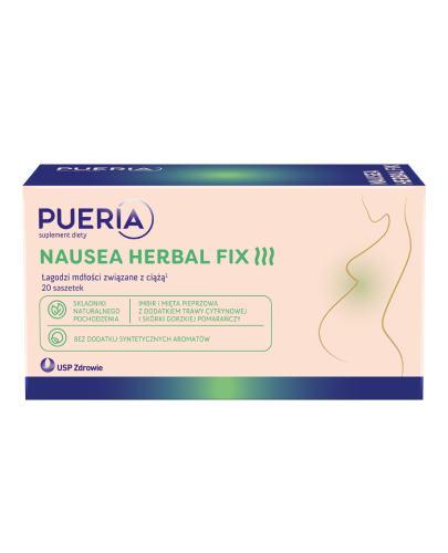 Pueria Nausea Herbal Fix, 20 saszetek