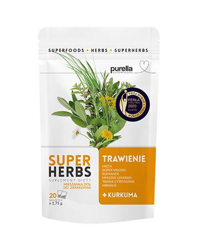 PURELLA Superfoods SuperHerbs Mieszanka ziół do zaparzania Trawienie, 35g