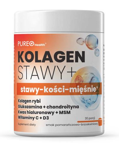 Pureo Health Kolagen Stawy+ smak pomarańczowo-brzoskwiniowy 30 porcji