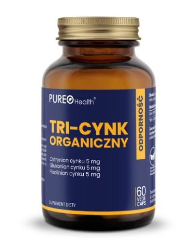 Pureo Health Tri-Cynk Organiczny, 60 kapsułek