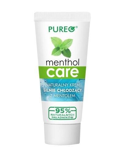 PUREO MentholCare Naturalny Krem silnie chłodzący z mentolem, 100 g