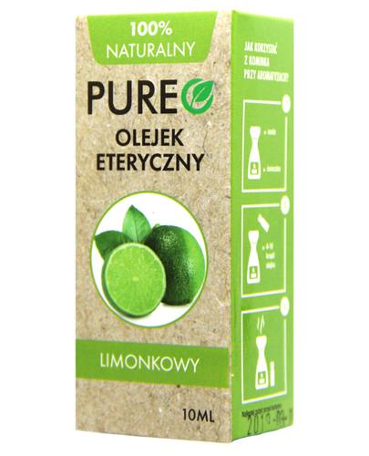 PUREO Olejek eteryczny Limonkowy 100% naturalny - 10 ml