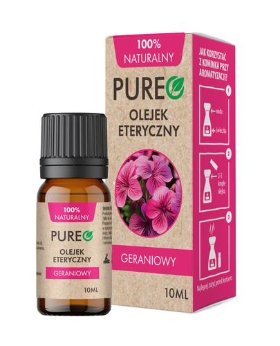 Pureo Olejek eteryczny naturalny geraniowy, 10 ml