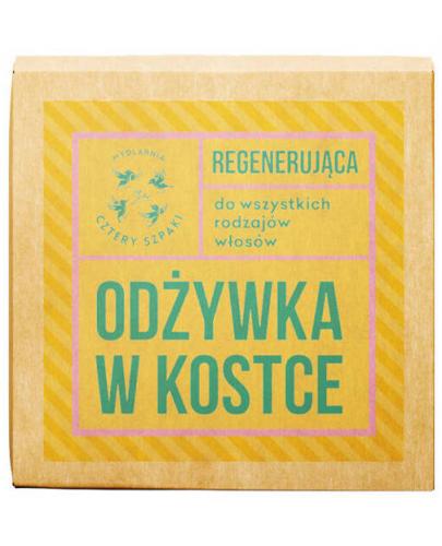 Mydlarnia Cztery Szpaki Regenerująca odżywka w kostce Eukaliptus Cytrynowy, 75 ml