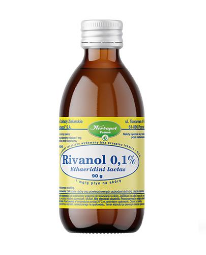 Rivanol 0,1% - 90 g - cena, opinie, składniki