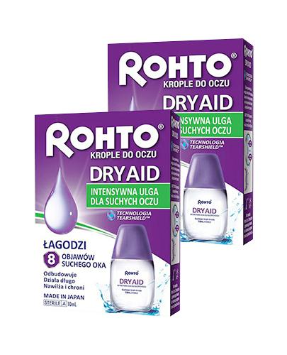 Rohto Dry Aid Krople do oczu - 2 x 10 ml - cena, opinie, wskazania