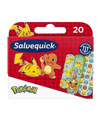 Salvequick Kids Plastry Pokemon, 20 sztuk