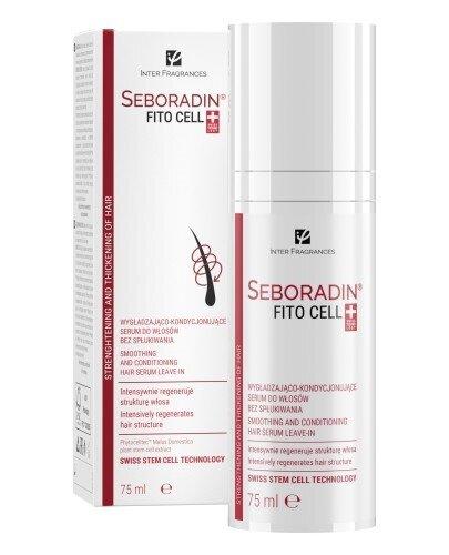 Seboradin Fito Cell Serum do włosów wygładzająco-kondycjonujące bez spłukiwania, 75 ml