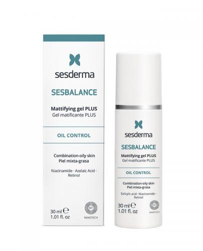 SESDERMA SESBALANCE Żel matujący PLUS kontrola sebum, 30 ml