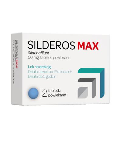 Silderos MAX 50 mg, 2 tabletki