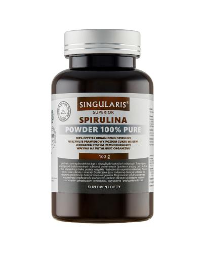 SINGULARIS SUPERIOR SPIRULINA POWDER 100% PURE - 100 g