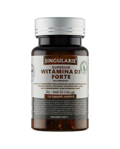 Singularis Superior Witamina D3 Forte 4000 IU, 120 kapsułek