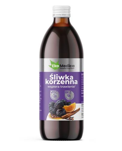 Ekamedica Śliwka Korzenna sok, 500 ml