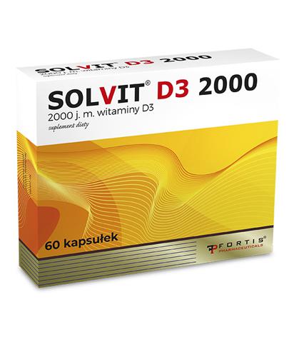 Solvit D3 2000, 60 kaps.