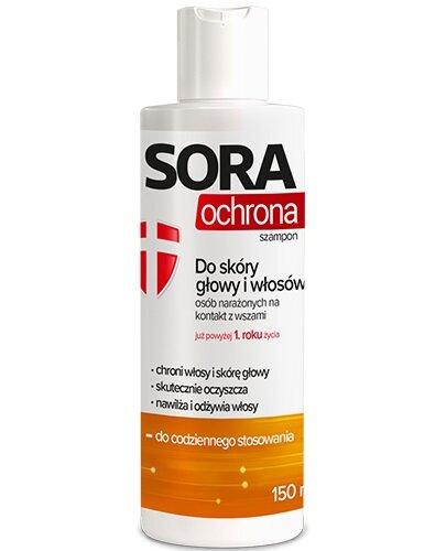 Sora Ochrona Szampon-żel do skóry głowy, 150 ml