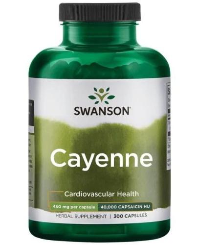 SWANSON Cayenne 450 mg - 300 kaps.