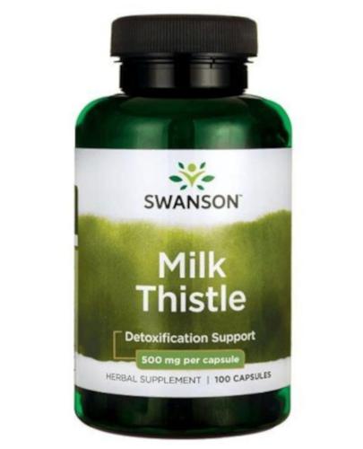 SWANSON Full Spectrum Milk Thistle 500 mg - 100 kaps.