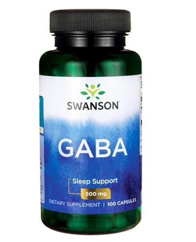 SWANSON GABA 500 mg - 100 kaps.