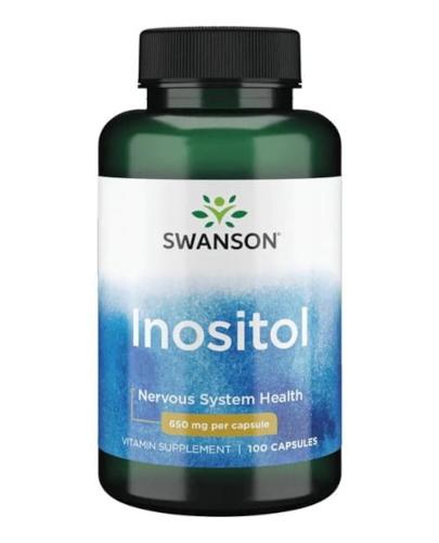 SWANSON Inozytol 650 mg - 100 kaps.