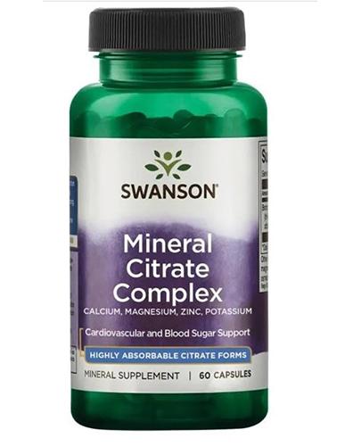 SWANSON Multi Mineral Citrate Complex, 60 kapsułek