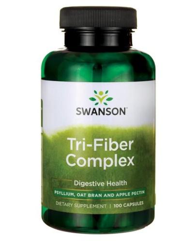 SWANSON Tri-fiber Complex, 100 kapsułek