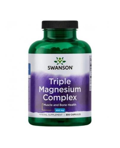 SWANSON Triple Magnesium Complex - 300 kaps.