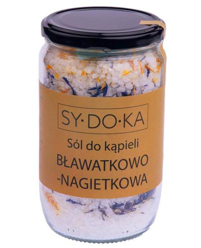 Sydoka Sól do kąpieli Bławatkowo-nagietkowa - 800 g - cena, opinie, wskazania