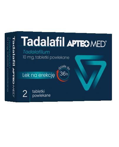 Tadalafil Apteo Med, 2 tabletki powlekane