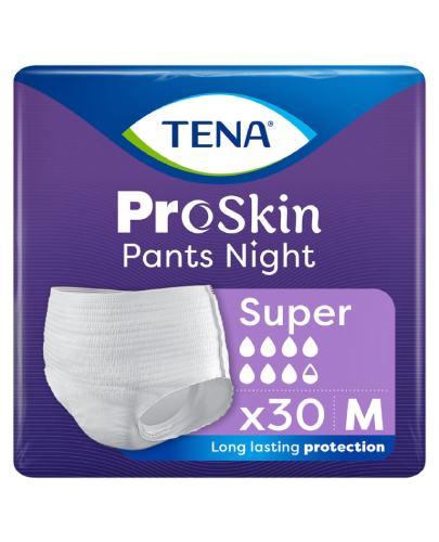 Tena Pants ProSkin Majtki chłonne super night M, 30 sztuk