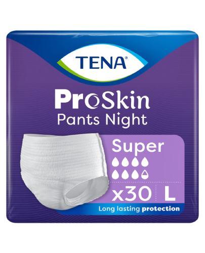 Tena Pants ProSkin Night majtki chłonne super L, 30 sztuk