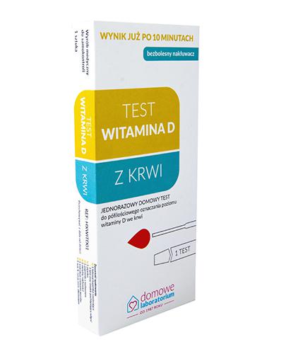 Test Witamina D z krwi, 1 szt., cena, opinie, wskazania