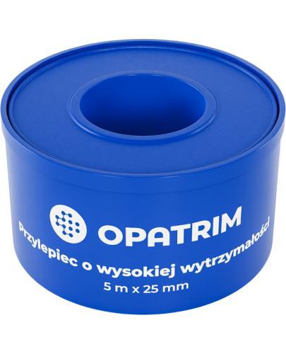 Opatrim Przylepiec o wysokiej wytrzymałości 5 m x 25 mm, 1 sztuka