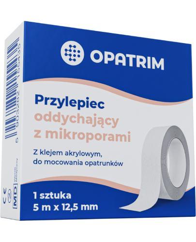 Opatrim przylepiec oddychający z mikroporami 5 m x 12,5 mm, 1 sztuka