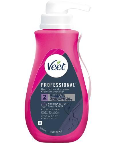 VEET PROFESSIONAL Krem do depilacji 2 min. dla każdego rodzaju skóry, 400 ml 