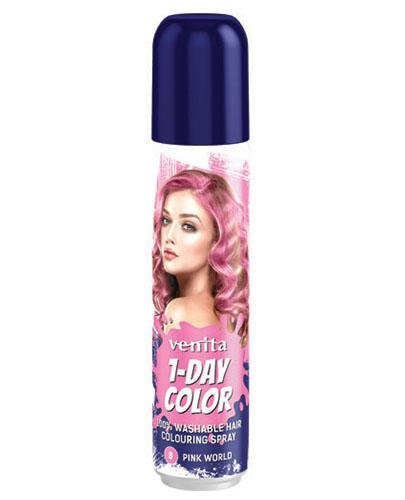 VENITA 1-Day Color Spray nr 8 Różowy świat, 50 ml 