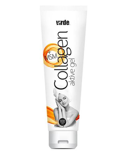 VIRDE COLLAGEN AKTIVE GEL + MSM Żel do pielęgnacji twarzy i ciała - 100 ml - cena, stosowanie, opinie 