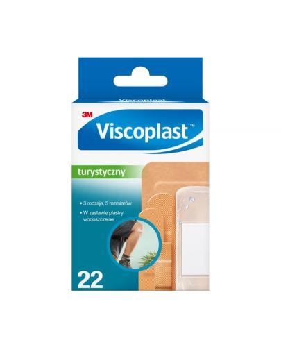 Viscoplast Turystyczny zestaw plastrów, 22 sztuki