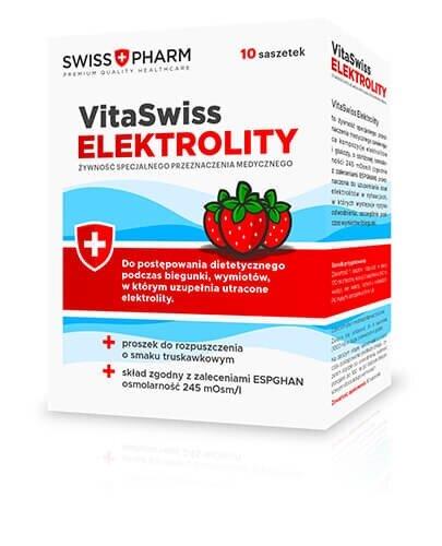 Swiss Pharm VitaSwiss Elektrolity, 10 saszetek