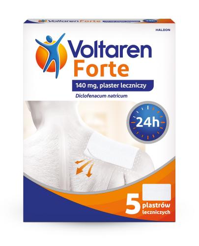 Voltaren Forte plastry lecznicze, 5 sztuk