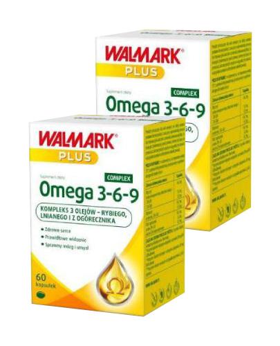  WALMARK Plus Omega 3-6-9, 2 x 60 kapsułek