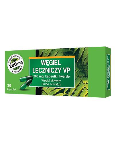 Węgiel leczniczy VP 200 mg - 20 kaps.