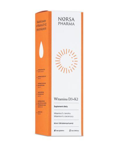 Norsa Pharma Witamina D3+K2, 50 ml