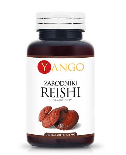 YANGO Zarodniki Reishi 270 mg - 100 kaps. - cena, opinie, właściwości 