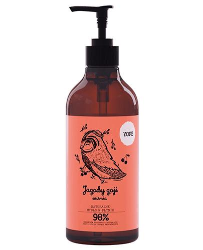 Yope Jagody goji i wiśnia Naturalne mydło w płynie - 500 ml - cena, opinie, właściwości 