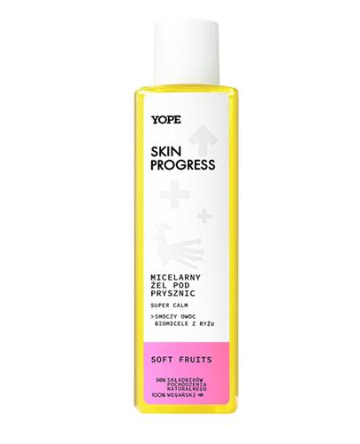 Yope Skin Progress Micelarny Żel pod prysznic Super Calm - Soft Fruits, 200 ml